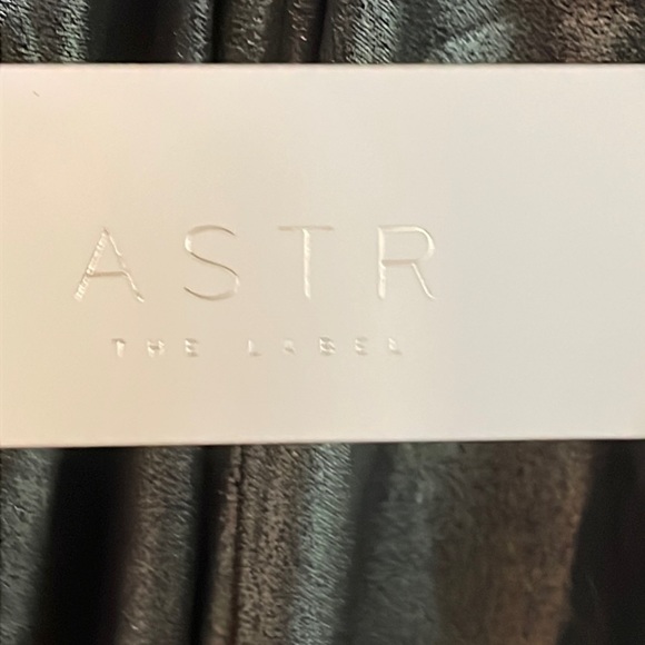 Spaghetti strap ASTR gun metal jumper. - Picture 4 of 7